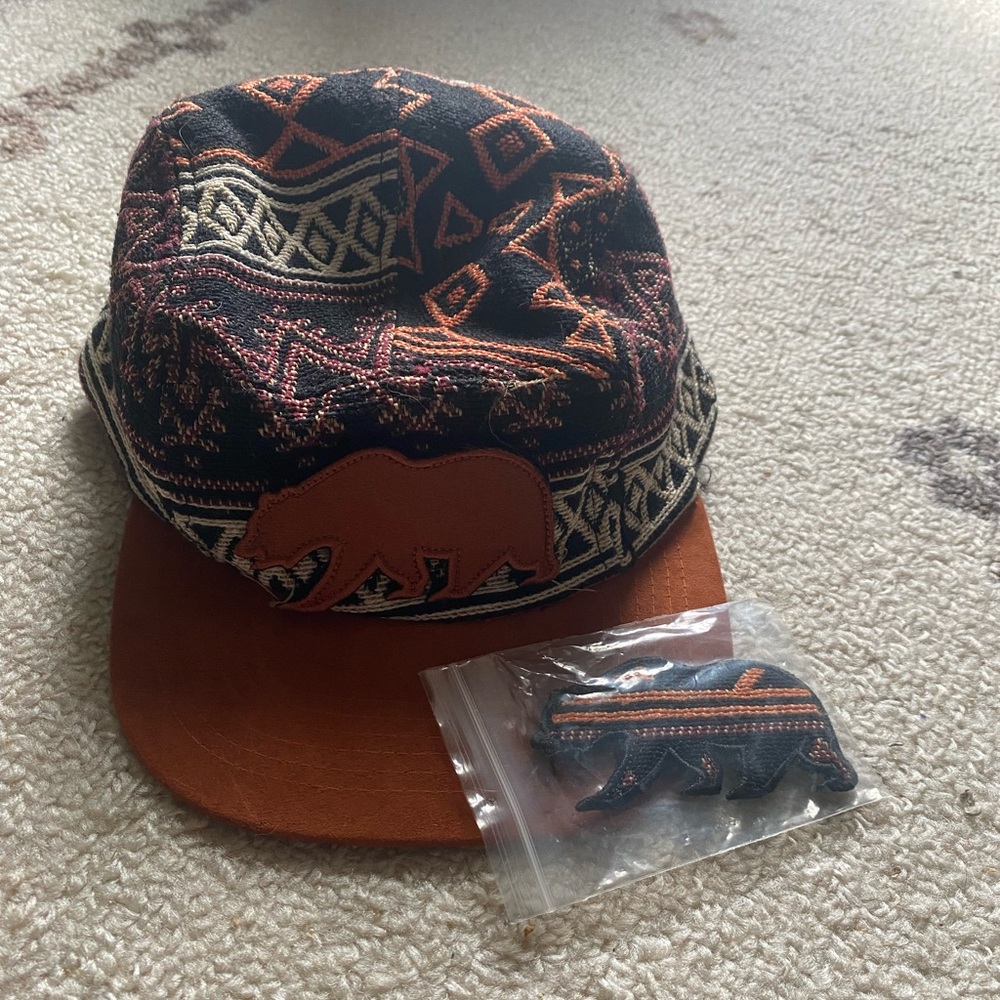 Satin lined snap back hat